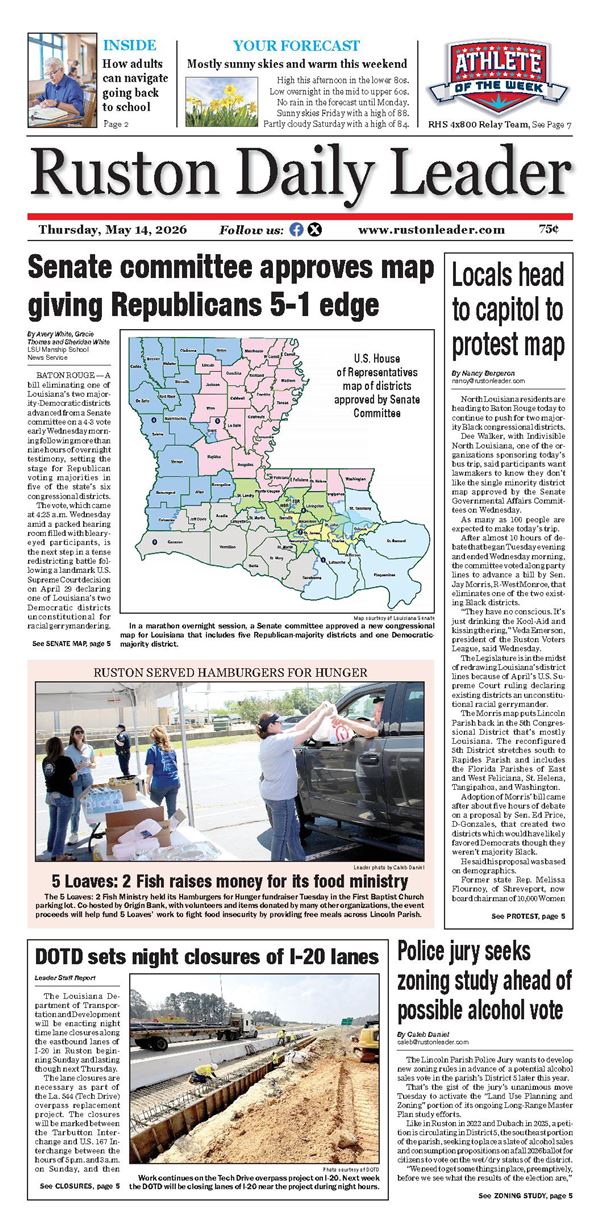Ruston Leader e-Edition
